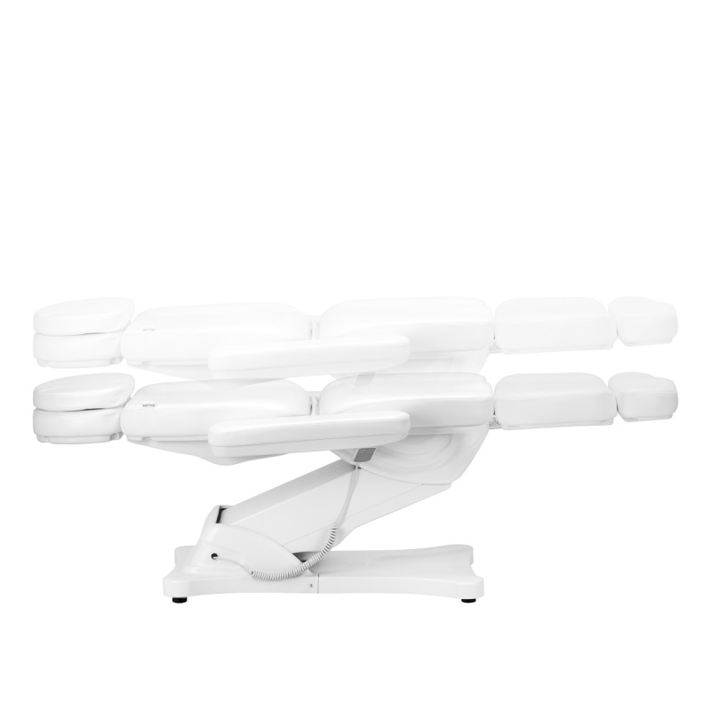 Electric cosmetic chair SILLON CLASSIC 4 motors with cradle white