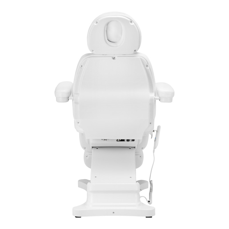 Electric cosmetic chair SILLON CLASSIC 4 motors with cradle white