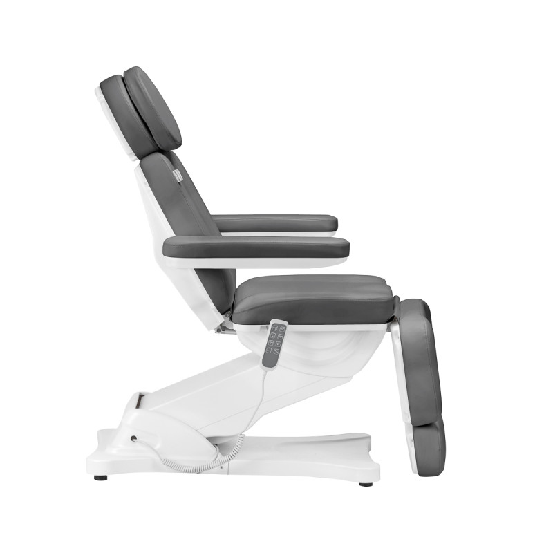 Electric cosmetic chair SILLON CLASSIC 4 motors with cradle gray