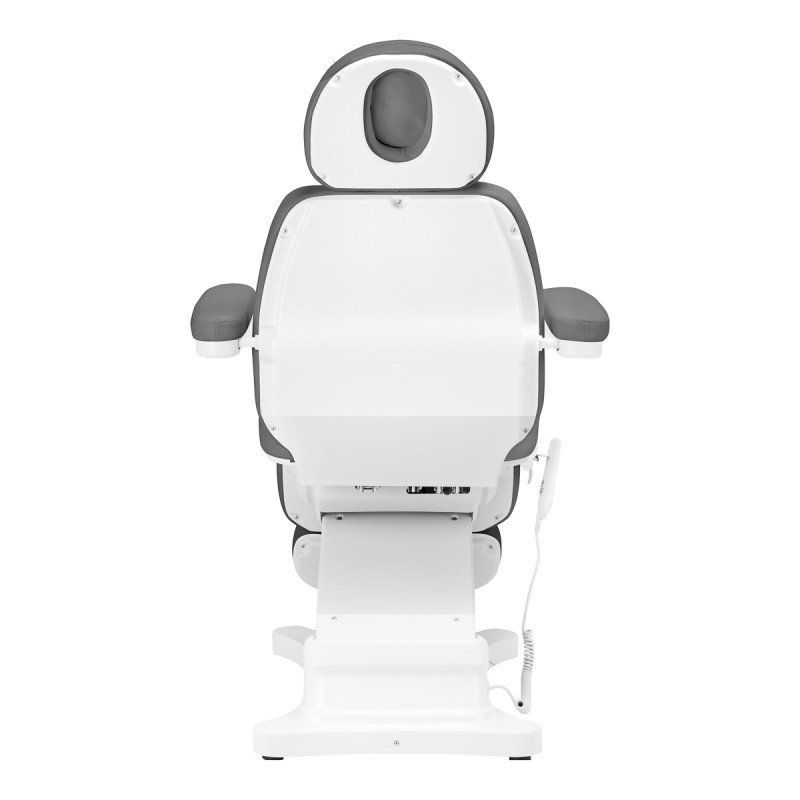 Electric cosmetic chair SILLON CLASSIC 4 motors with cradle gray