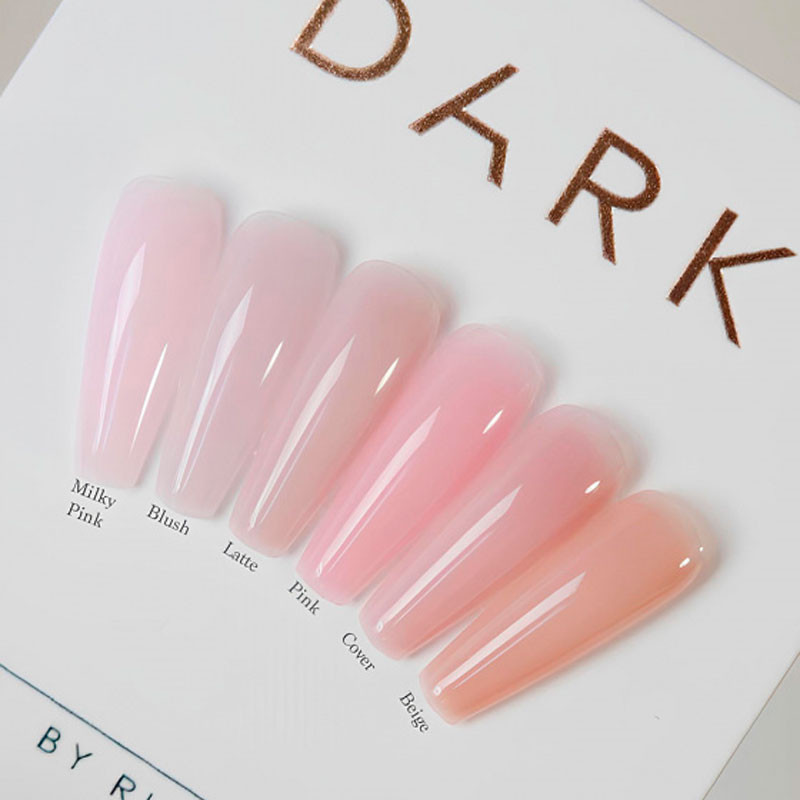 Latte-päällyslakka UV-suodattimella – Dark – 10 ml