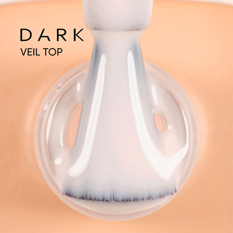 Veil Top Coat with UV Filter – Dark – 10 ml