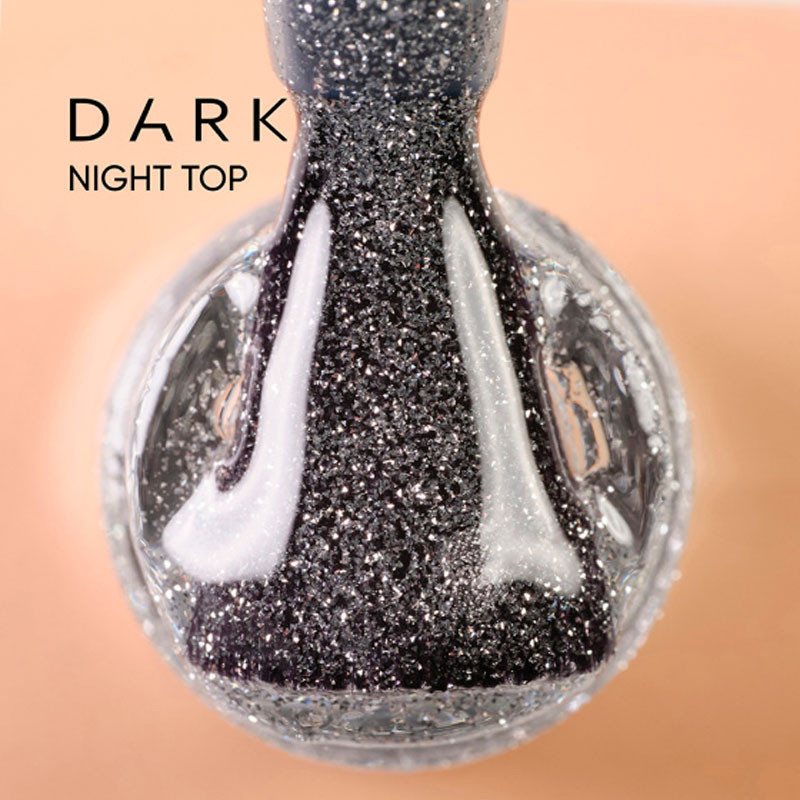 Топ с блёстками и UV-фильтром Dark – Night (reflective) – 10 мл