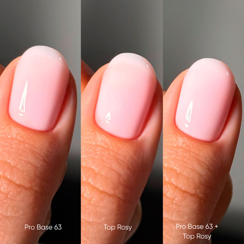 Rosy-päällyslakka UV-suodattimella – Dark – 10 ml