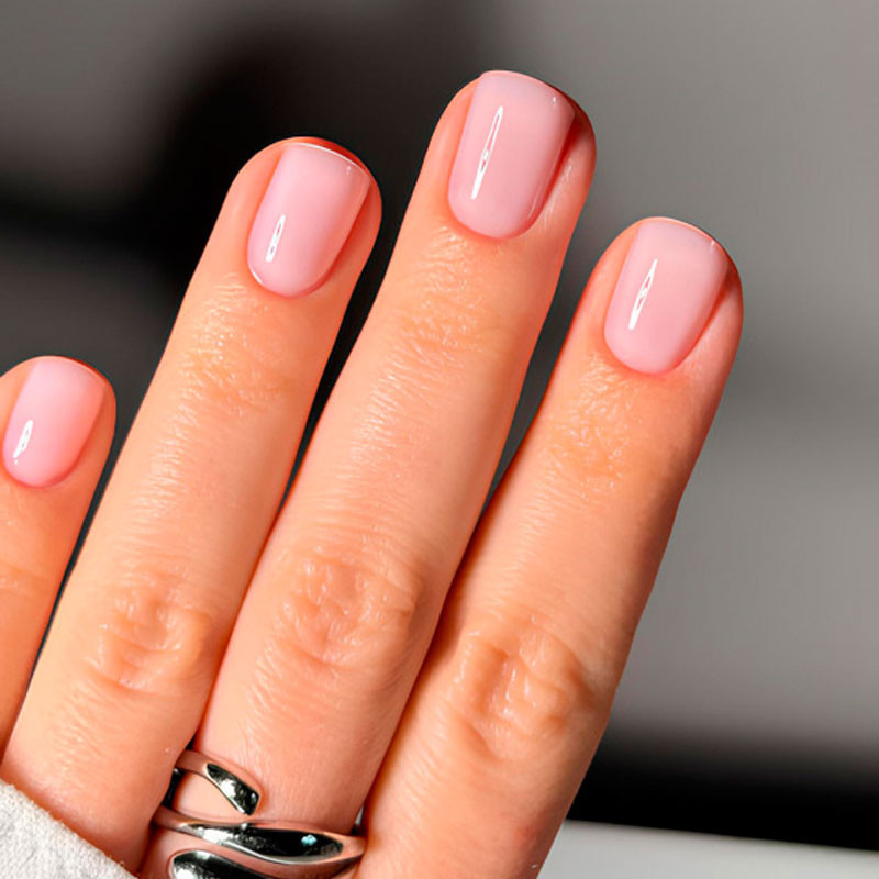 Rosy Top Coat with UV Filter – Dark – 10 ml