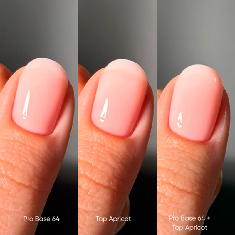 Apricot Top Coat with UV Filter – Dark – 10 ml