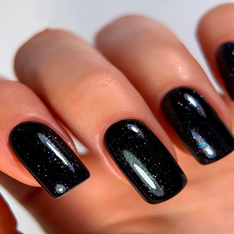 Glitter-päällyslakka UV-suodattimella Dark – Shine 04 – 10 ml
