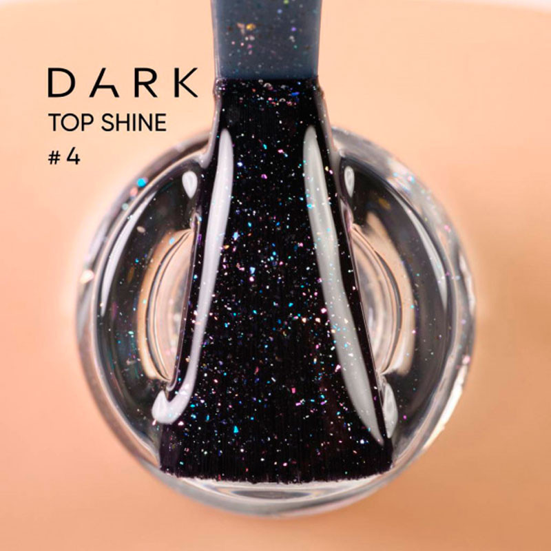 Топ с блёстками и UV-фильтром Dark – Shine 04 – 10 мл