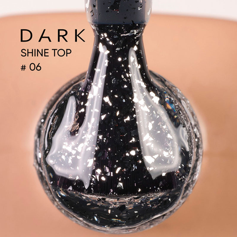 Топ с блёстками и UV-фильтром Dark – Shine 06 – 10 мл