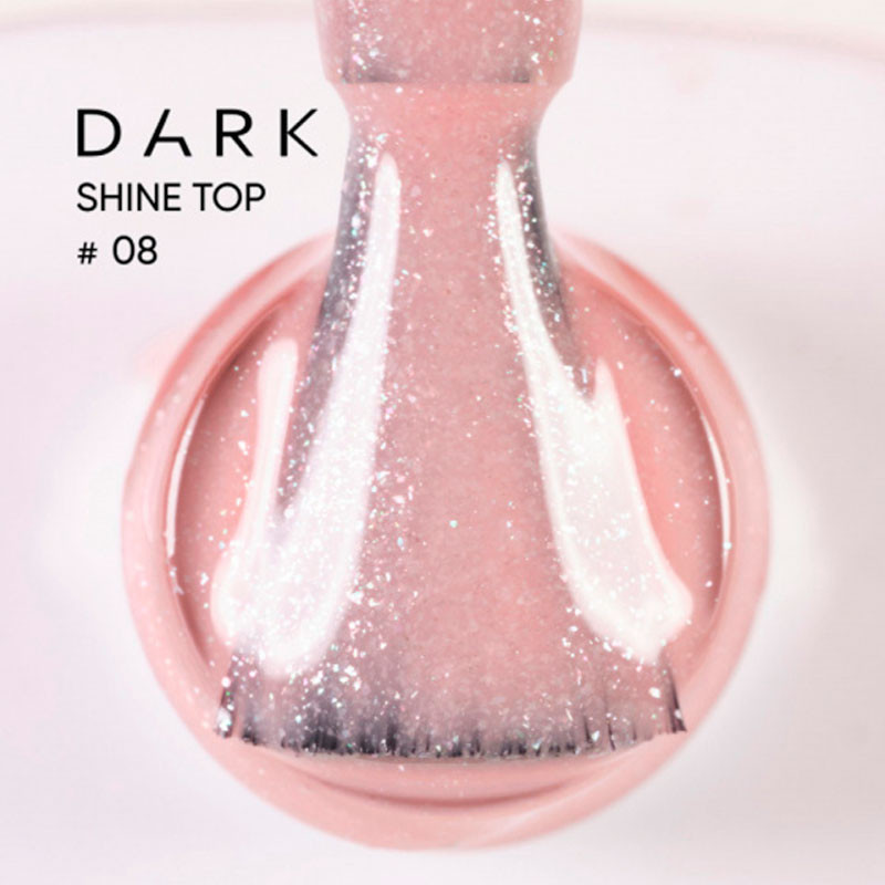 Топ с блёстками и UV-фильтром Dark – Shine 08 – 10 мл
