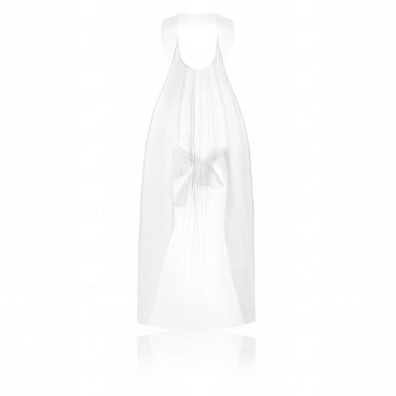 Disposable polyethylene protective aprons white Eko Higiena 80×125 – 100 pcs