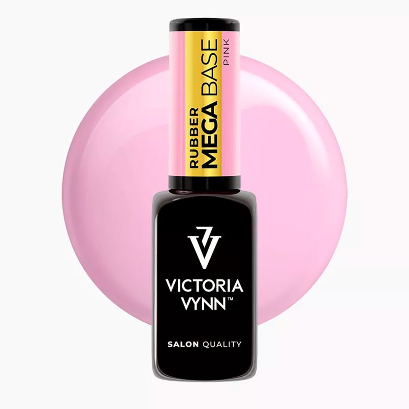 Каучуковая база для укрепления ногтей MEGA BASE VICTORIA VYNN – Pink – 8 мл