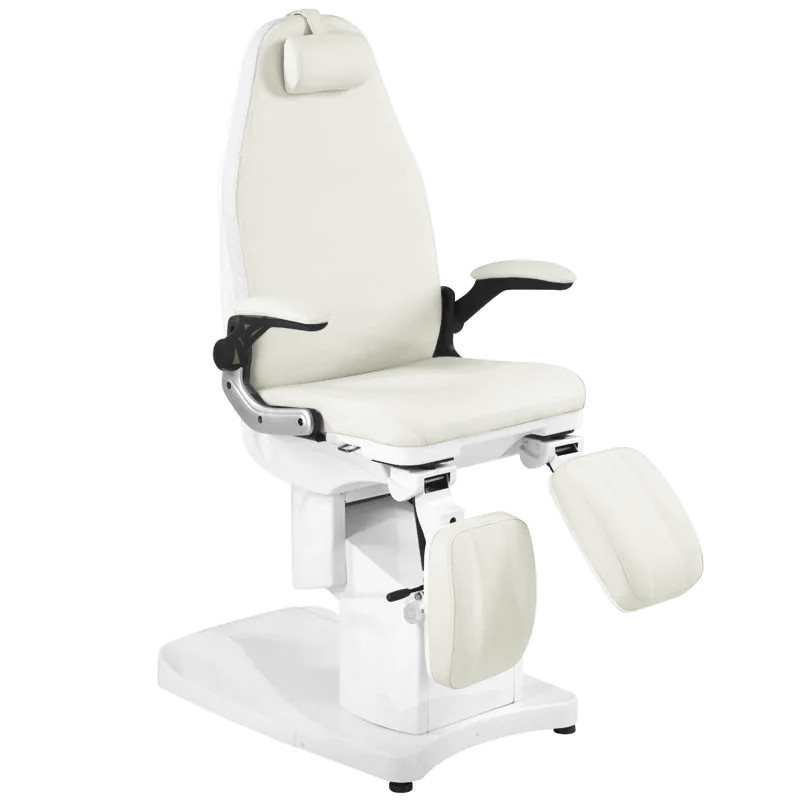 Electric podiatry chair Azzurro 709a 3 motors white