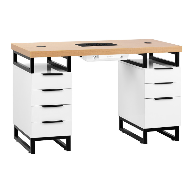 Cosmetic desk MOMO L02 with dust absorber