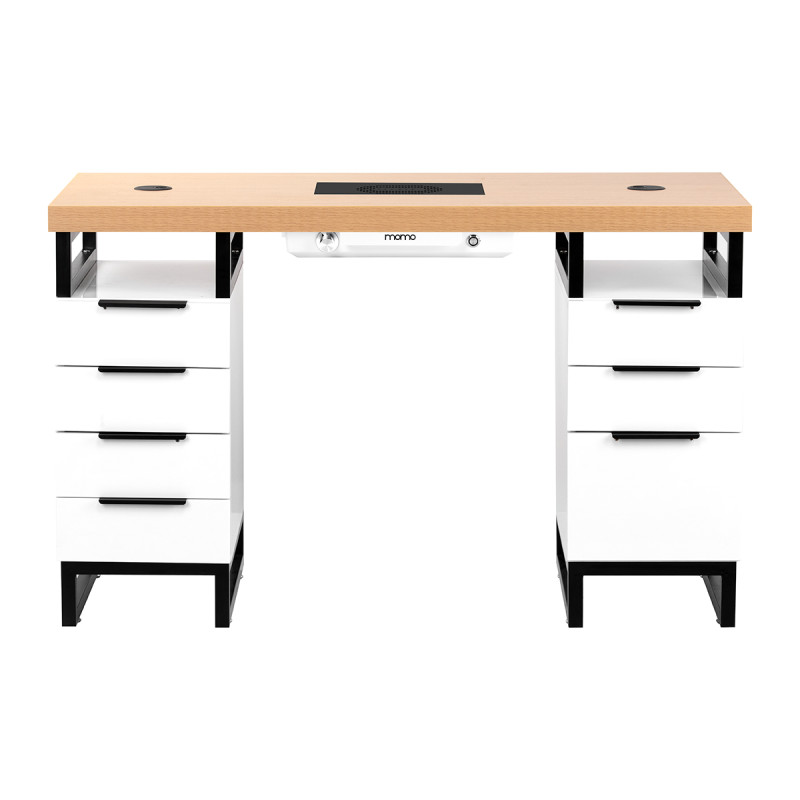 Cosmetic desk MOMO L02 with dust absorber