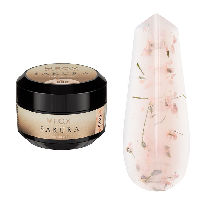 Гель для моделирования ногтей F.O.X Sakura Builder Gel 003 – 15 мл