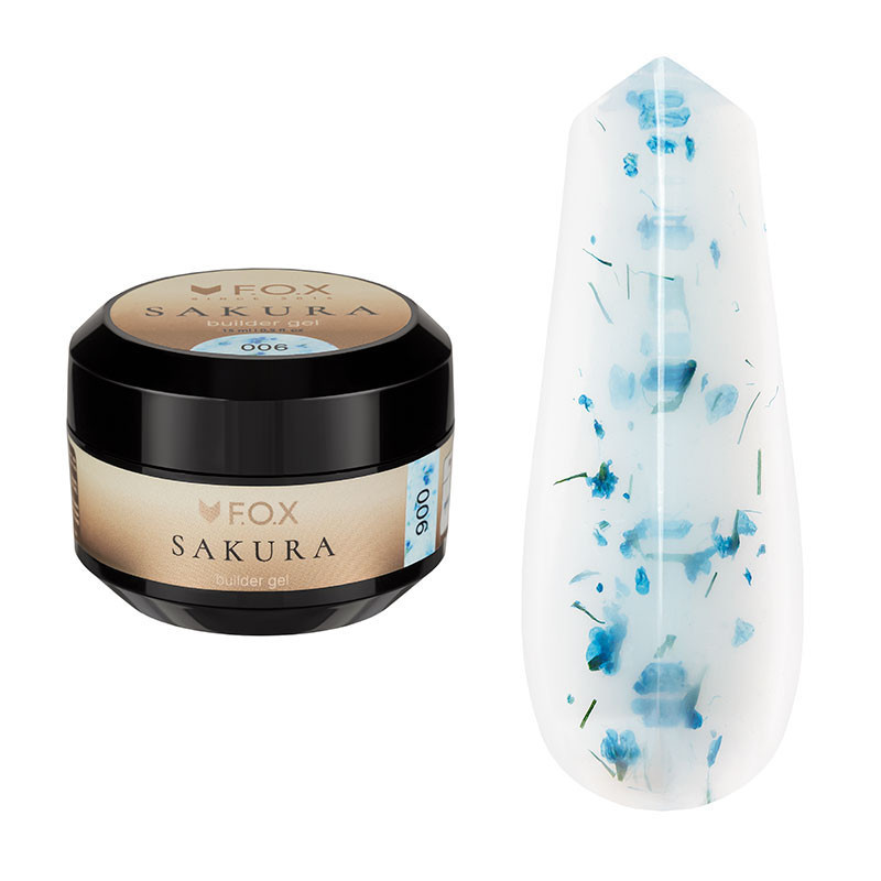 Гель для моделирования ногтей F.O.X Sakura Builder Gel 006 – 15 мл