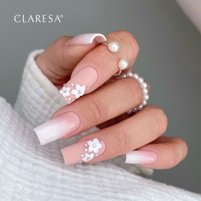 Värillinen geelilakka Claresa Glow Gummy Nude 3 – 5 g