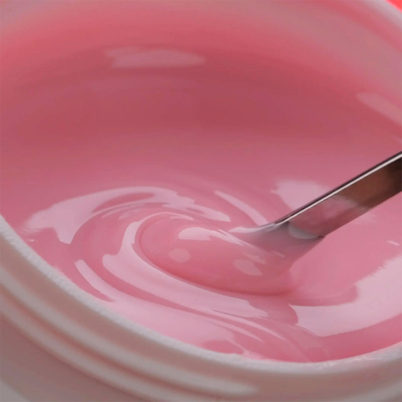Камуфлирующий строительный гель PALU PRO Hard Shape Builder Gel Powder Pink – 45 г