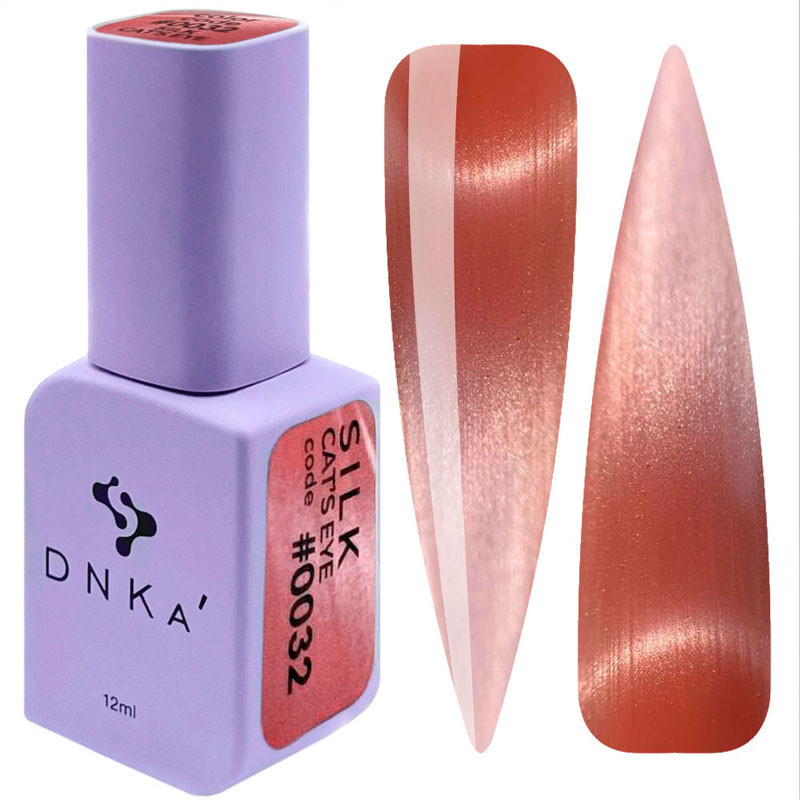 Цветной гель-лак DNKa Cat's Eye Silk 0032 – 12 ml