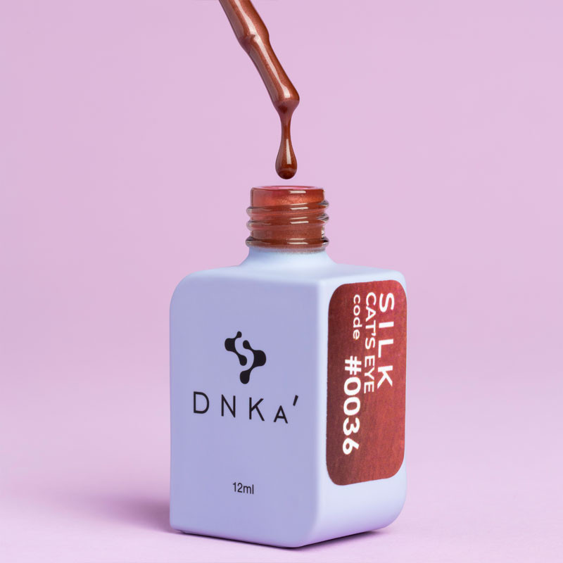 Värillinen geelilakka DNKa Cat's Eye Silk 0036 – 12 ml
