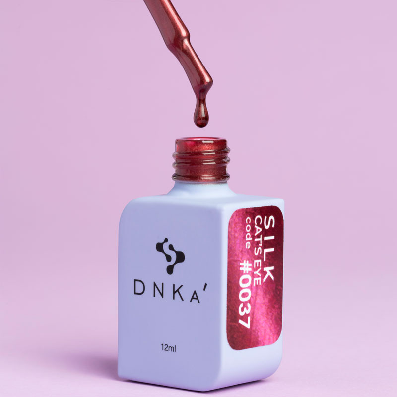 Värillinen geelilakka DNKa Cat's Eye Silk 0037 – 12 ml