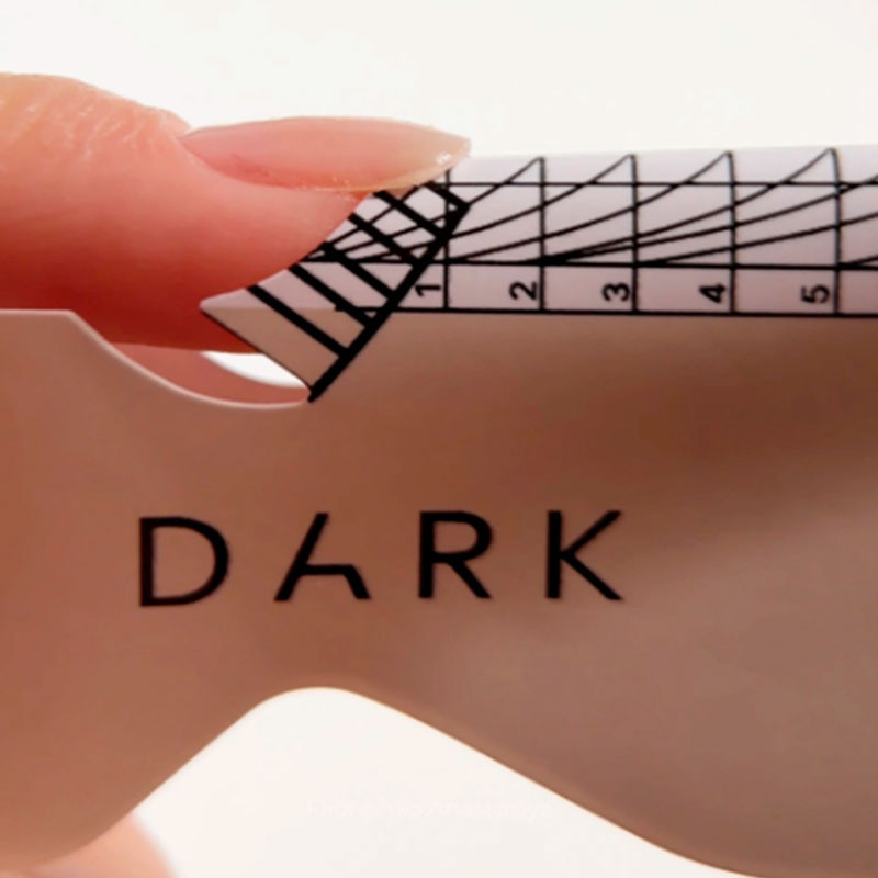 Nail Extension Forms – DARK (Long) – 300 pcs