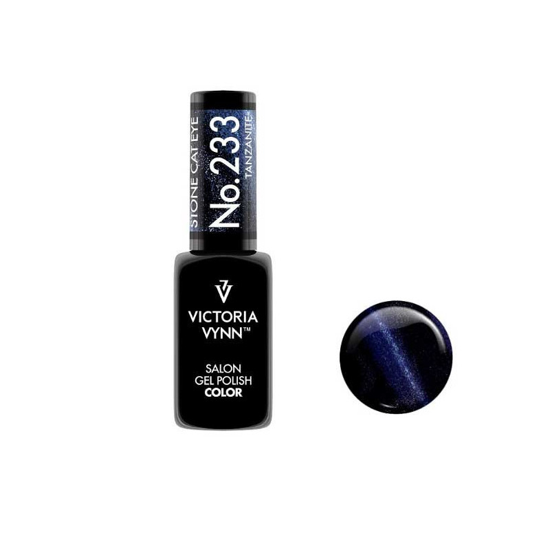 Victoria Vynn Gel Polish Stone Cat Eye, Tansaniitti, 233 - 8 ml