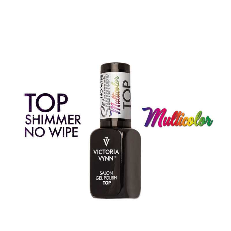 Top No Wipe Shimmer MULTICOLOR Victoria Vynn – 8 ml