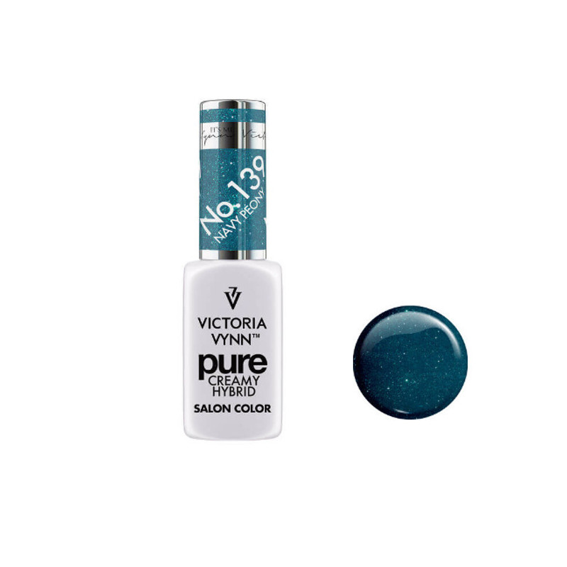 VICTORIA VYNN PURE CREAMY HYBRID 139 Navy Peony - 8 ml