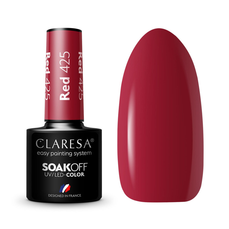 Geelilakka - Claresa RED № 425, 5 ml