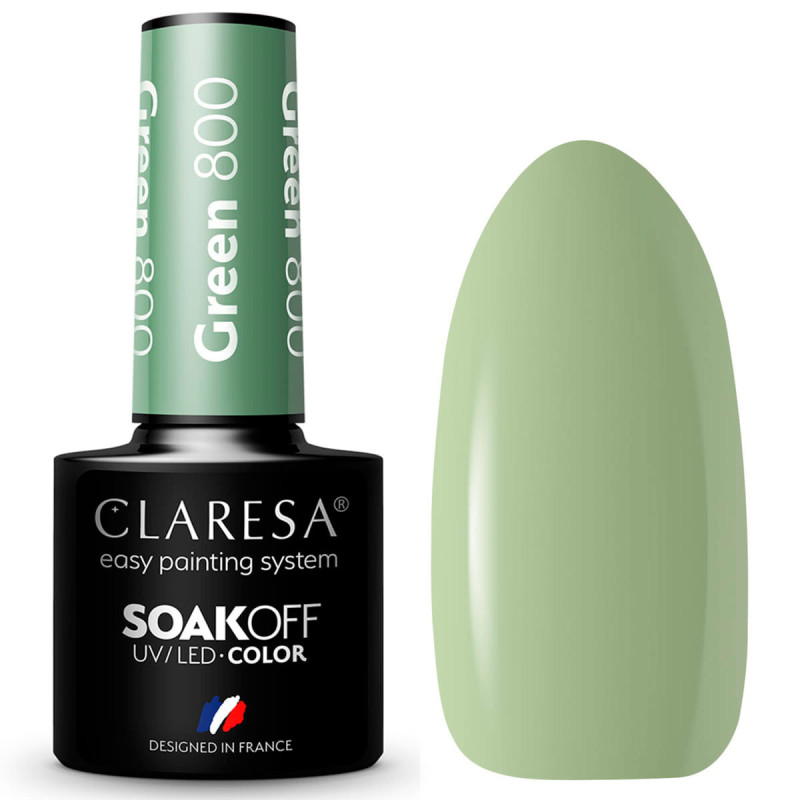Gel polish – Claresa Green № 800 – 5 ml