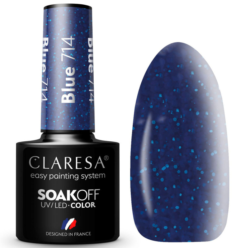Gel polish – Claresa Blue № 714 – 5 ml