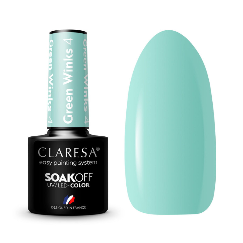 Geelilakka – Claresa GREEN WINKS № 4 – 5 ml