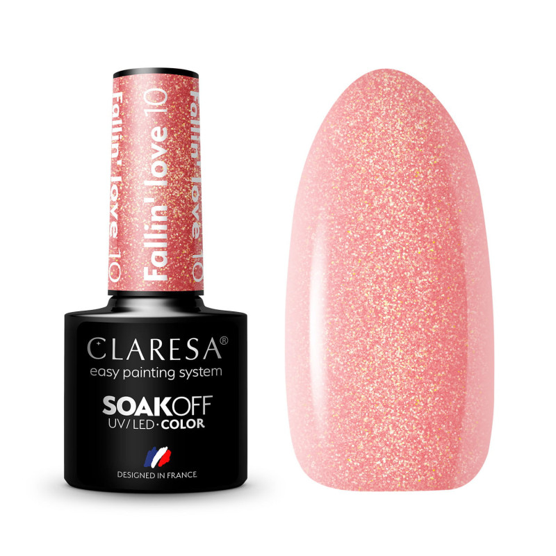 Gel polish – Claresa FALLIN' LOVE No. 10 – 5 ml