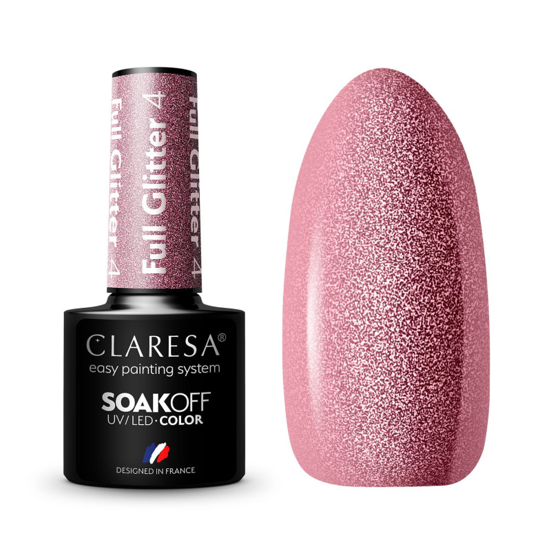 Geelilakka – Claresa FULL Glitter nro 4 – 5 ml